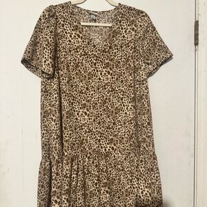 A New Day Leopard Print Dress